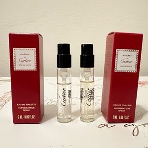 NIB Cartier Samples INSOUCIANCE & LUXURIANCE